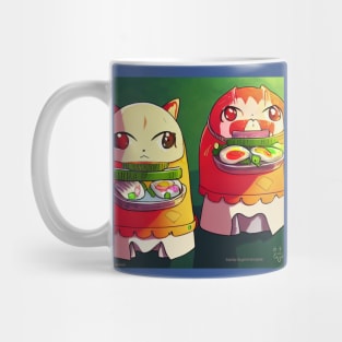 Kawaii Anime Sushi Mug